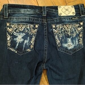 Gorgeous Miss Me Midrise Curvy Crop Jeans With 26” Inseam